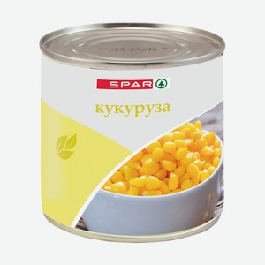 Кукуруза Сахарная Spar 400г В/с Ж/б