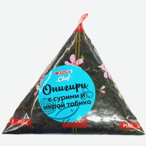 Онигири С Сурими И Икрой Тобико 120г